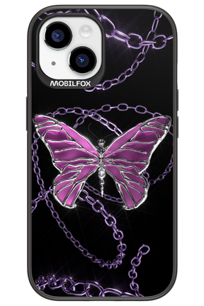 Butterfly Necklace - Apple iPhone 15