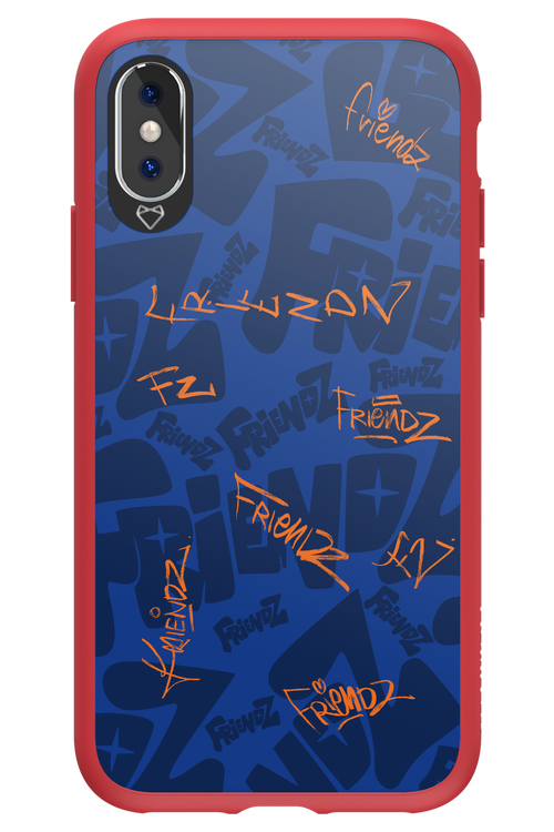 FRIENDZ Blue - Apple iPhone XS