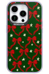 Bow & Stars (Green) - Apple iPhone 15 Pro