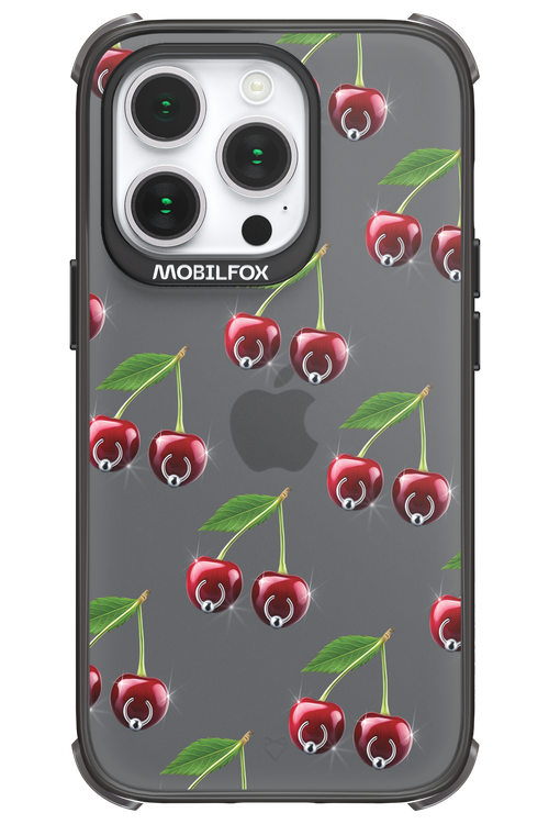 Spicy Cherries Transparent - Apple iPhone 14 Pro