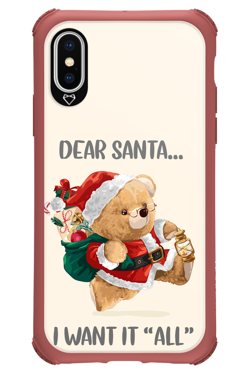 Dear Santa i want it all - Apple iPhone X