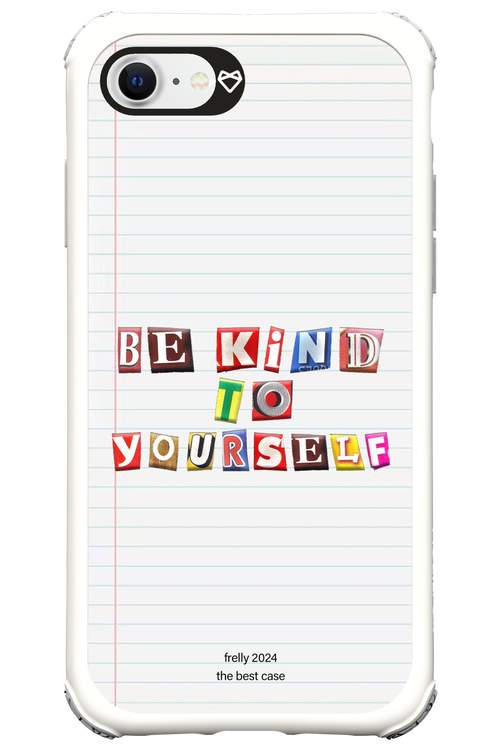 Be Kind To Yourself Notebook - Apple iPhone SE 2022