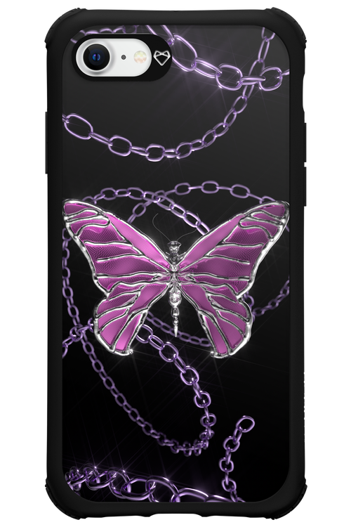 Butterfly Necklace - Apple iPhone 7