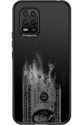Money Burn B&W - Xiaomi Mi 10 Lite 5G