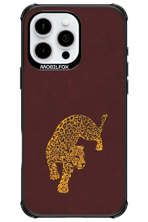 Burgundy Leopard - Apple iPhone 16 Pro Max