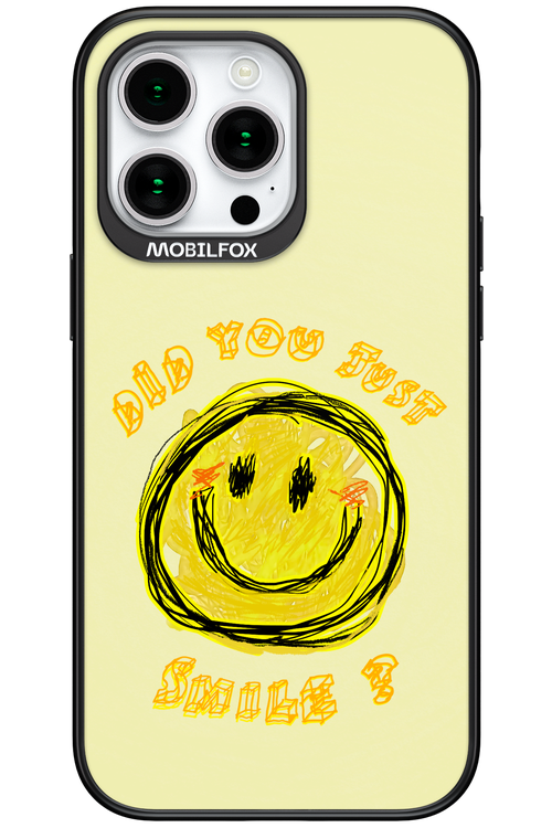 Crayon Smiley - Apple iPhone 15 Pro Max