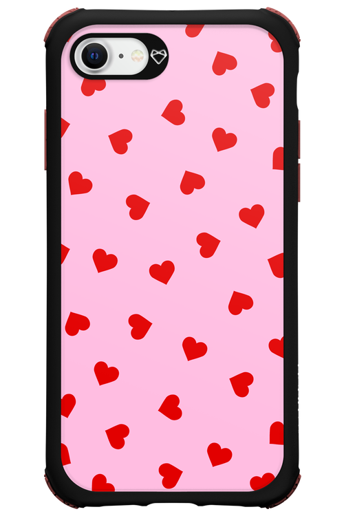 Sprinkle Heart Pink - Apple iPhone 7