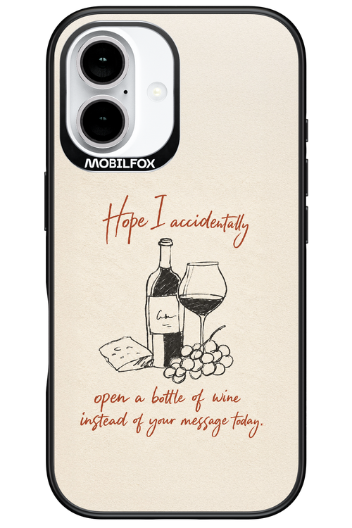 Bottle of wine 2.0 - Apple iPhone 16