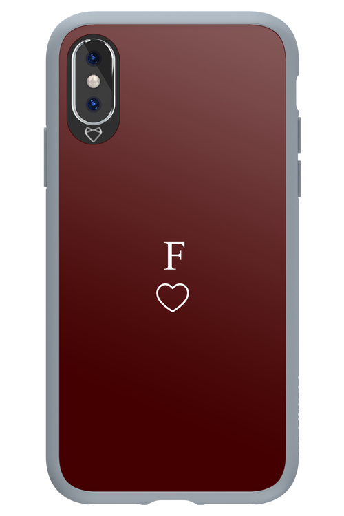 F Burgundia 2.0 - Apple iPhone XS