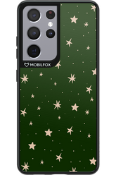 Forest Green Stars - Samsung Galaxy S21 Ultra