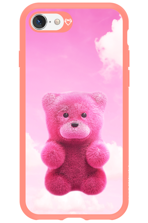 Pinky Bear Clouds - Apple iPhone SE 2020