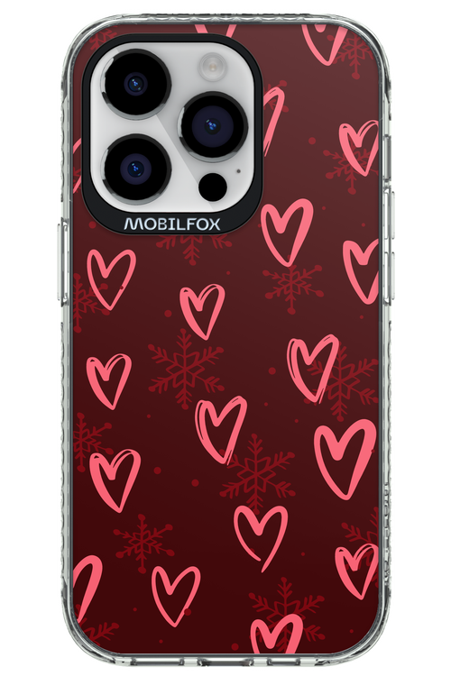 Christmas Hearts - Apple iPhone 14 Pro