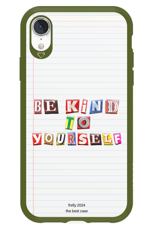 Be Kind To Yourself Notebook - Apple iPhone XR