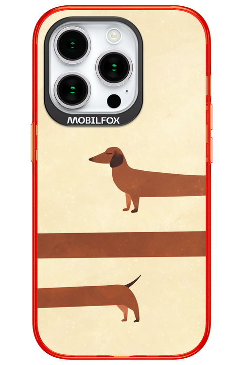 Stretchy Dog - Apple iPhone 15 Pro