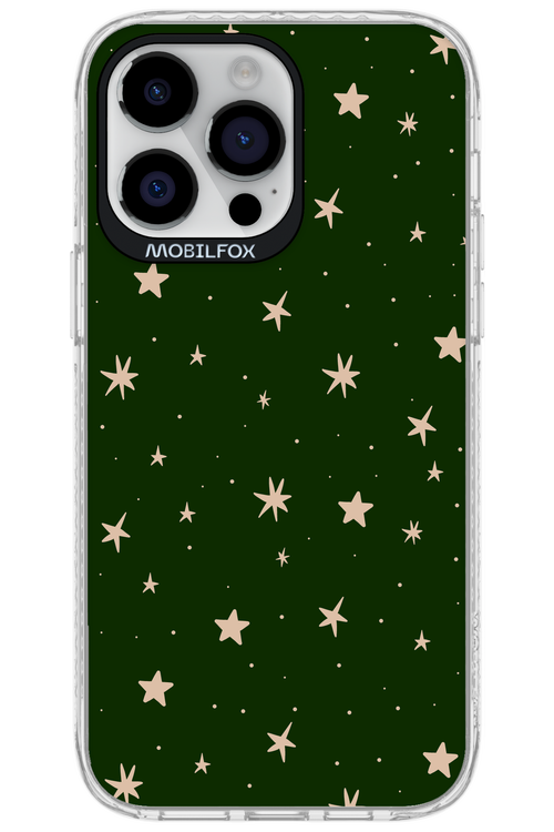 Forest Green Stars - Apple iPhone 14 Pro Max