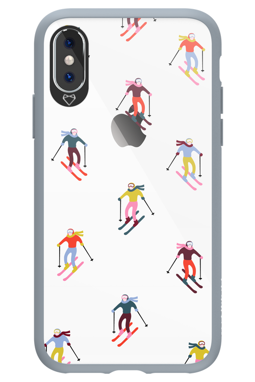 Snow Motion (Transparent) - Apple iPhone XS