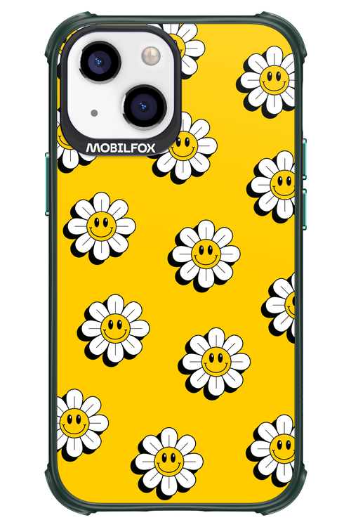 Smiley Flowers - Apple iPhone 13 Mini