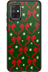 Bow & Stars (Green) - Samsung Galaxy A71