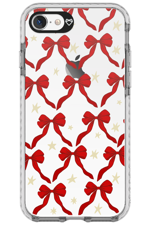 Bow & Stars (Transparent) - Apple iPhone 8