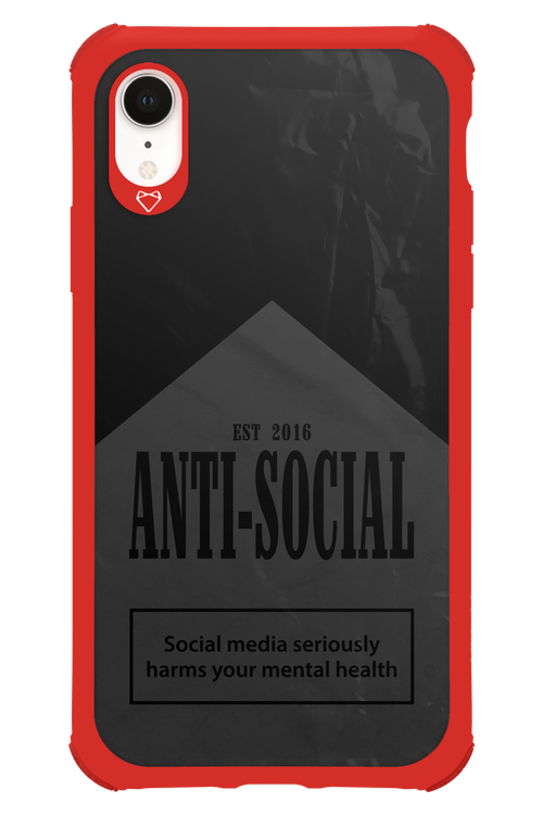ANTI-SOCIAL (BLVCK) 2.0 - Apple iPhone XR
