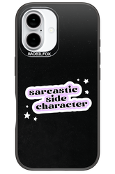 Sarcastic Black - Apple iPhone 16