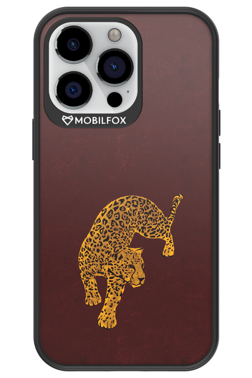 Burgundy Leopard - Apple iPhone 13 Pro