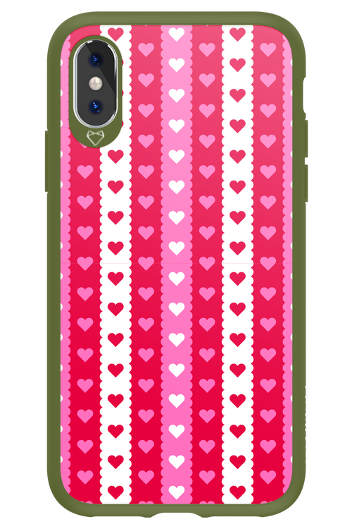 Christmas Heart Biscuit - Apple iPhone XS