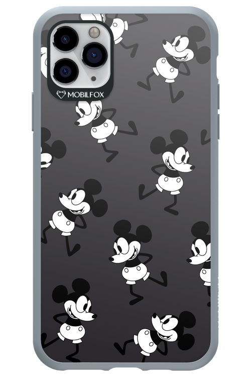 Iconic Mouse (antracite pattern) - Apple iPhone 11 Pro Max