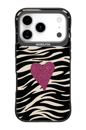 Zebra Heart 2.0 - Apple iPhone 17 Pro
