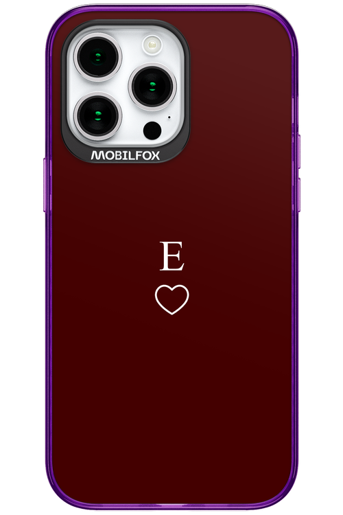 E Burgundia 2.0 - Apple iPhone 15 Pro Max