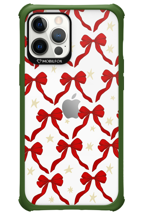 Bow & Stars (Transparent) - Apple iPhone 12 Pro Max