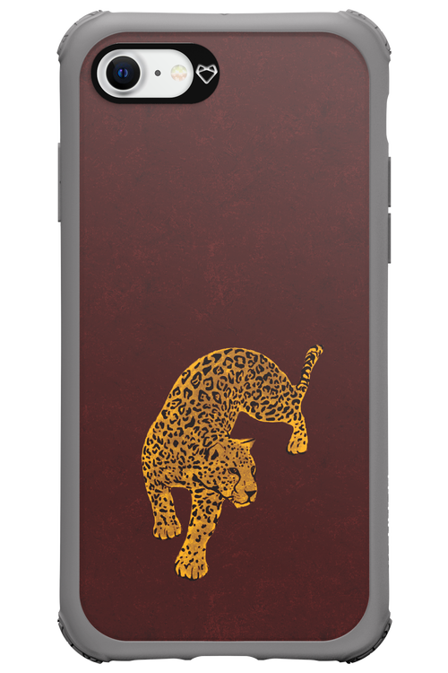 Burgundy Leopard - Apple iPhone 8