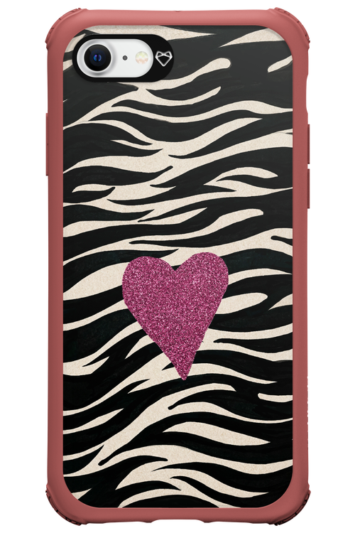 Zebra Heart 2.0 - Apple iPhone SE 2020