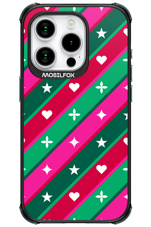 Christmas Stripes - Apple iPhone 15 Pro