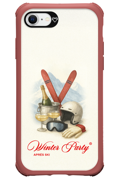Winter Ski Party - Apple iPhone SE 2020