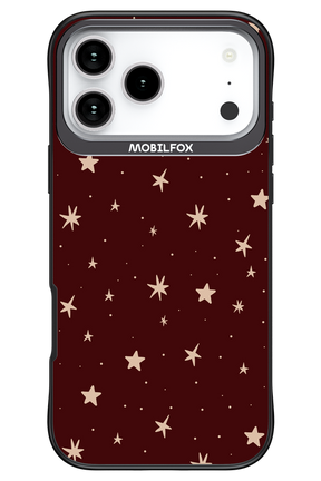 Burgundy Stars - Apple iPhone 17 Pro Max