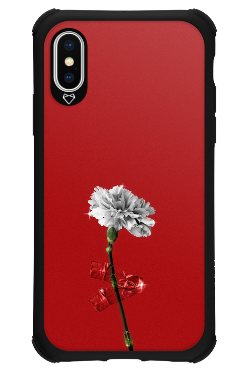 Red Flower - Apple iPhone X