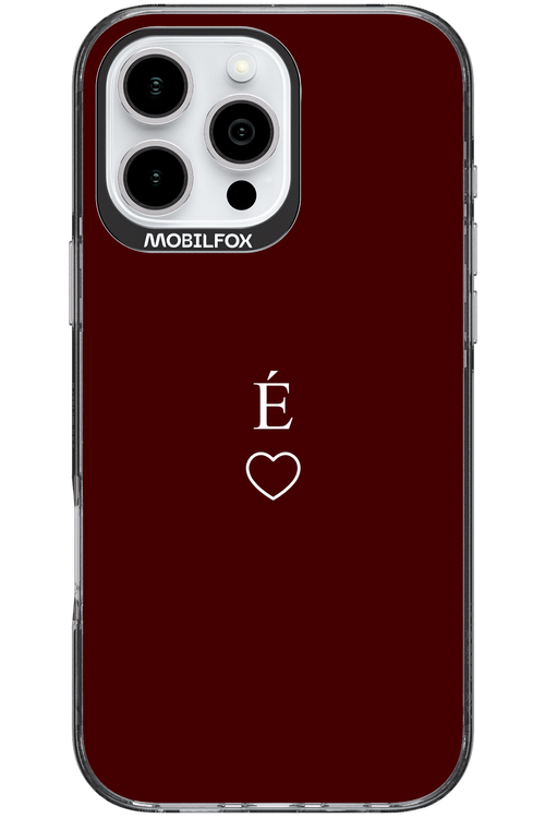 E Burgundia II 2.0 - Apple iPhone 16 Pro Max