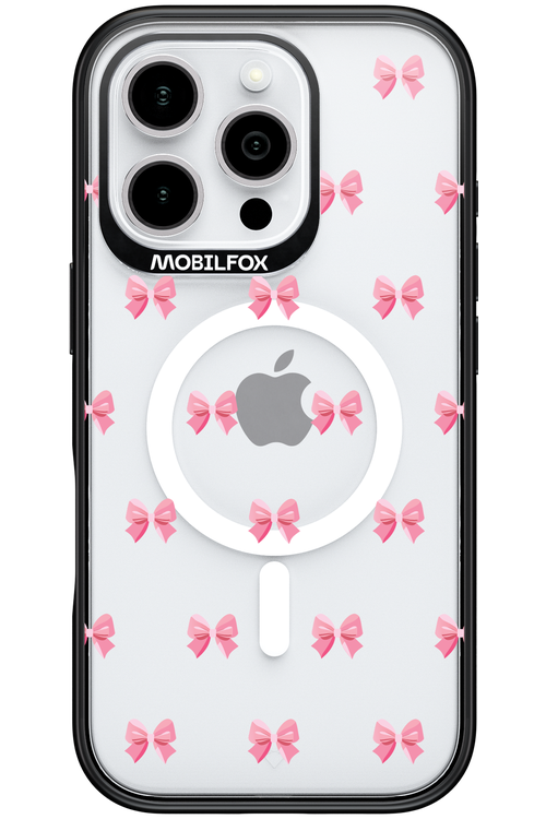 Pinky Bow - Apple iPhone 16 Pro