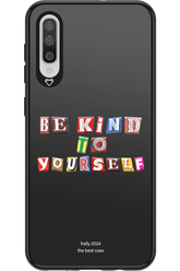 Be Kind To Yourself Black - Samsung Galaxy A50
