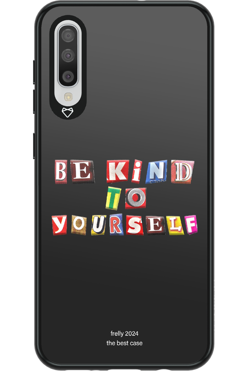 Be Kind To Yourself Black - Samsung Galaxy A50