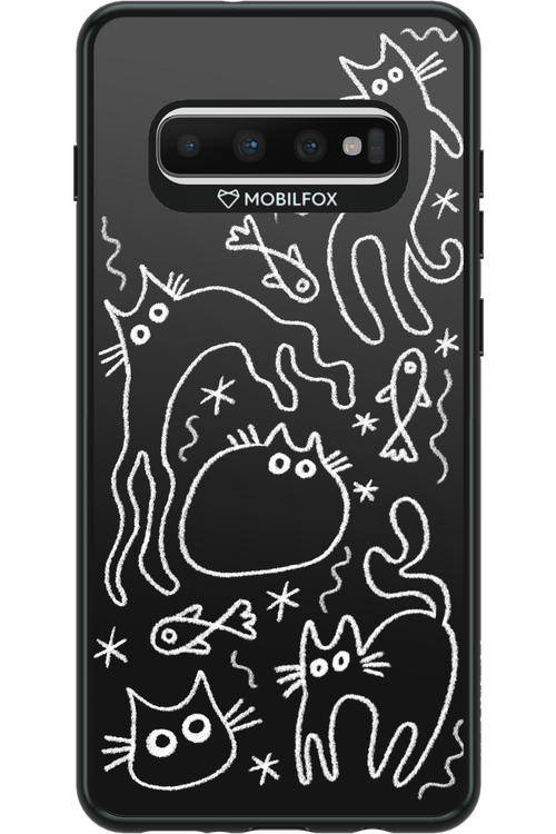 CHALK_CATS 2.0 - Samsung Galaxy S10+