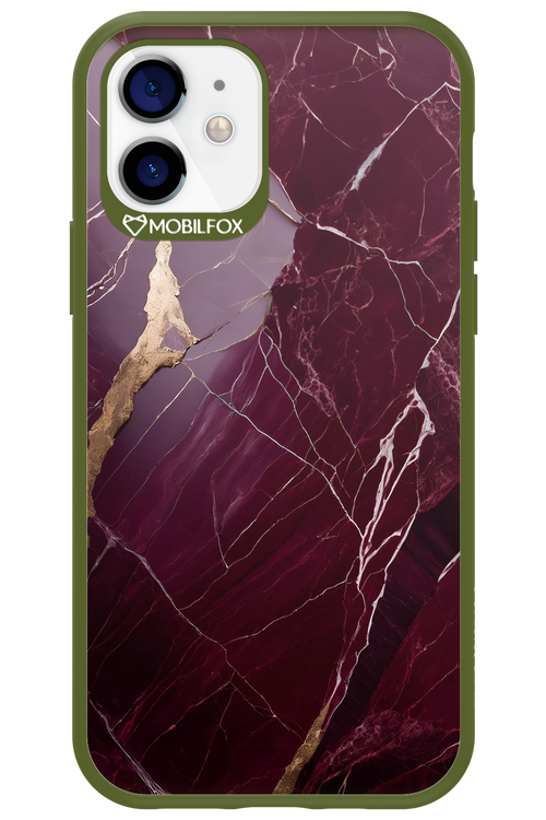 Burgundy Marble 2.0 - Apple iPhone 12