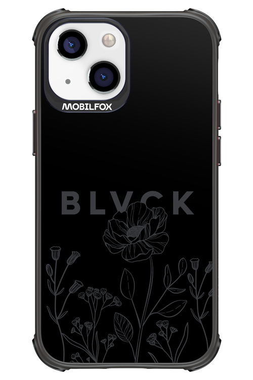 Black Flowers - Apple iPhone 13 Mini