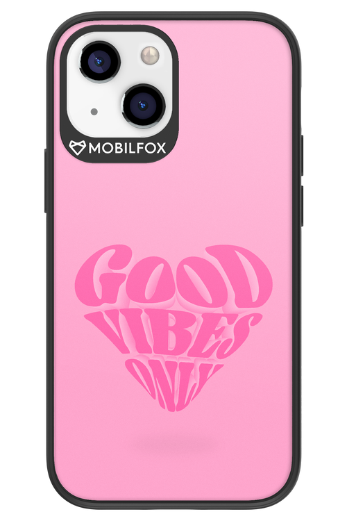 Good Vibes Heart - Apple iPhone 13 Mini