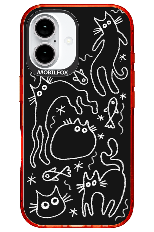 CHALK_CATS - Apple iPhone 16