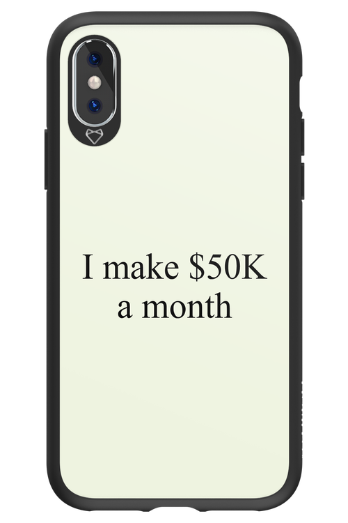 $50K - Apple iPhone X