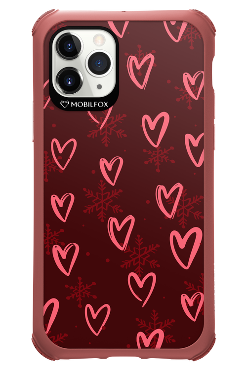 Christmas Hearts - Apple iPhone 11 Pro