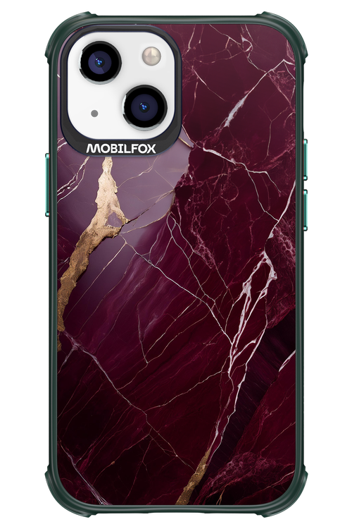 Burgundy Marble - Apple iPhone 13 Mini