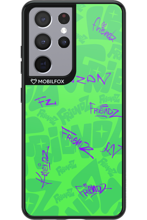 FRIENDZ Green - Samsung Galaxy S21 Ultra